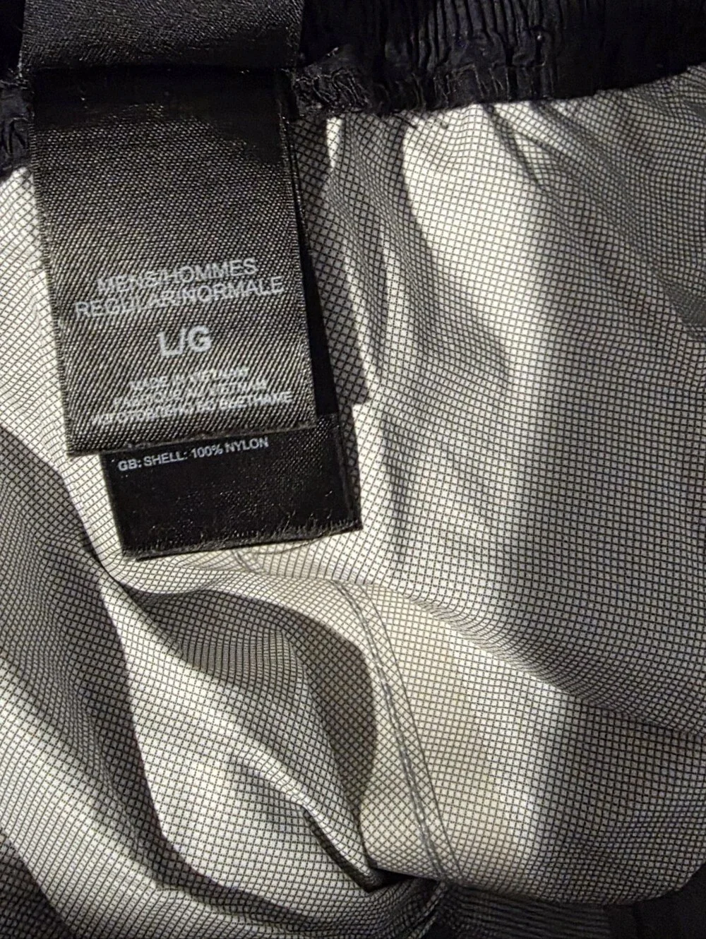 The North Face Hyvent Venture Rain Pant Black Large Waterproof Outdoors Workwear